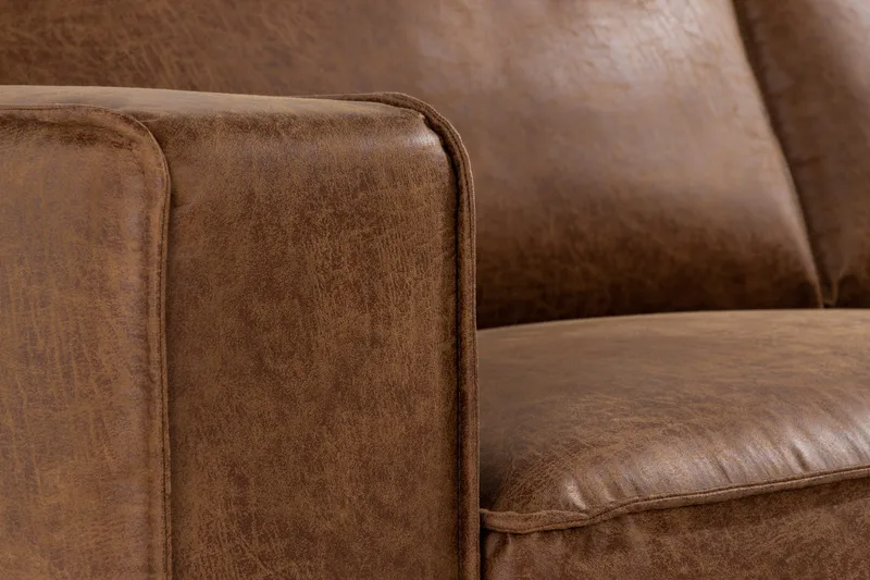 Akron 2,5-sits Soffa Bondedläder - Brun - Möbler - Soffa - Skinnsoffor