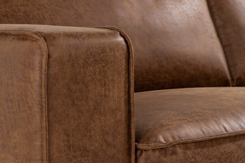 Akron 2,5-sits Soffa Bondedläder - Brun - Möbler - Soffa - Skinnsoffor