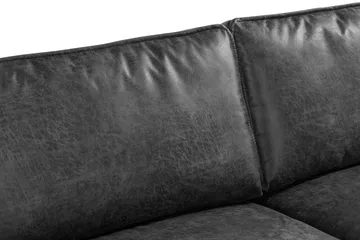 Akron 2,5-sits Soffa Bondedläder - Mörkgrå - Möbler - Soffa - Skinnsoffor