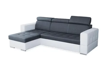 Azalea Divanbäddsoffa 265x175x101 cm - Grå - Möbler - Soffa - Skinnsoffor