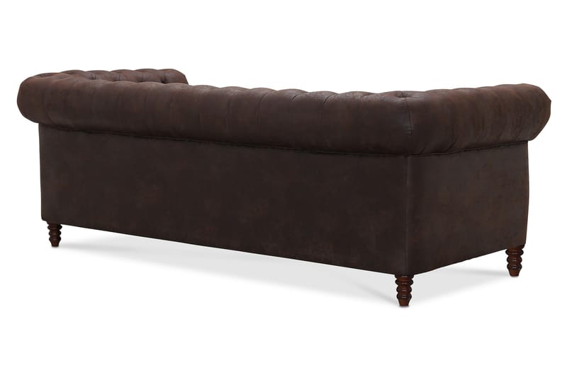 Cambridge 3-sits Soffa - Brun - Möbler - Soffa - Skinnsoffor