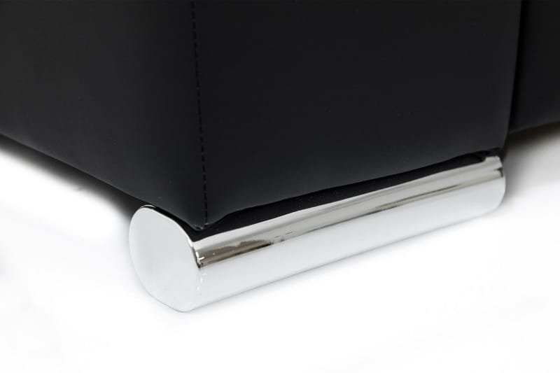 Camior Divanbäddsoffa 4-sits Vänster Konstläder - Beige/Brun - Möbler - Soffa - Skinnsoffor