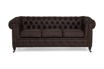 Chesterfield Deluxe 3-sits Soffa