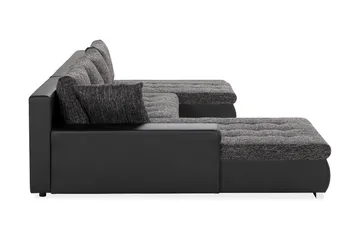 Cillo 2-sits Bäddsoffa - Svart/Grå - Möbler - Soffa - Skinnsoffor