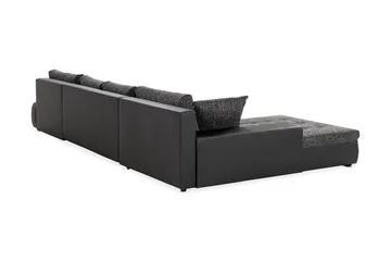 Cillo 2-sits Bäddsoffa - Svart/Grå - Möbler - Soffa - Skinnsoffor