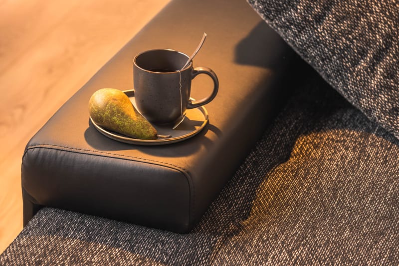 Cillo 2-sits Bäddsoffa - Svart/Grå - Möbler - Soffa - Skinnsoffor