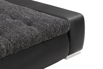 Cillo 2-sits Bäddsoffa - Svart/Grå - Möbler - Soffa - Skinnsoffor