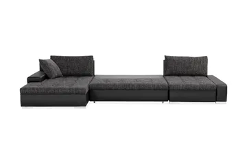 Cillo 2-sits Bäddsoffa - Svart/Grå - Möbler - Soffa - Skinnsoffor