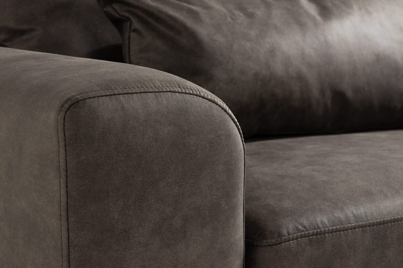 Copenhagen 2-sits Soffa i Konstläder - Mörkgrå - Möbler - Soffa - Skinnsoffor