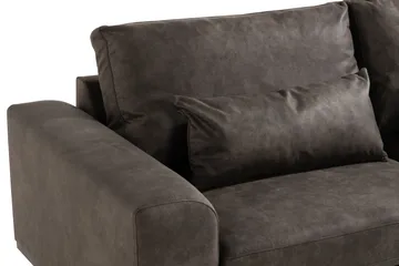 Copenhagen 2-sits Soffa i Konstläder - Mörkgrå - Möbler - Soffa - Skinnsoffor