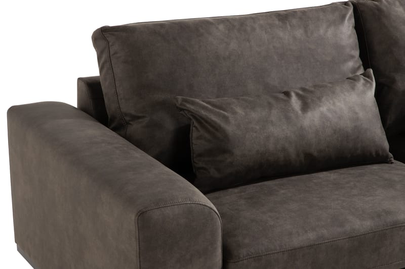 Copenhagen 2-sits Soffa i Konstläder - Mörkgrå - Möbler - Soffa - Skinnsoffor