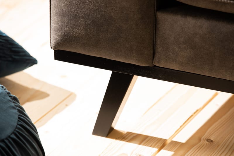 Copenhagen 2-sits Soffa i Konstläder - Mörkgrå - Möbler - Soffa - Skinnsoffor