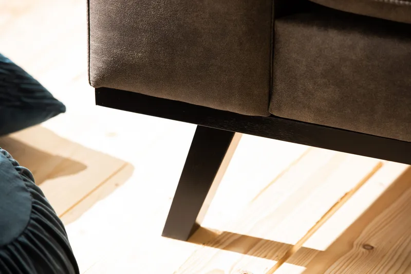 Copenhagen 2-sits Soffa i Konstläder - Mörkgrå - Möbler - Soffa - Skinnsoffor