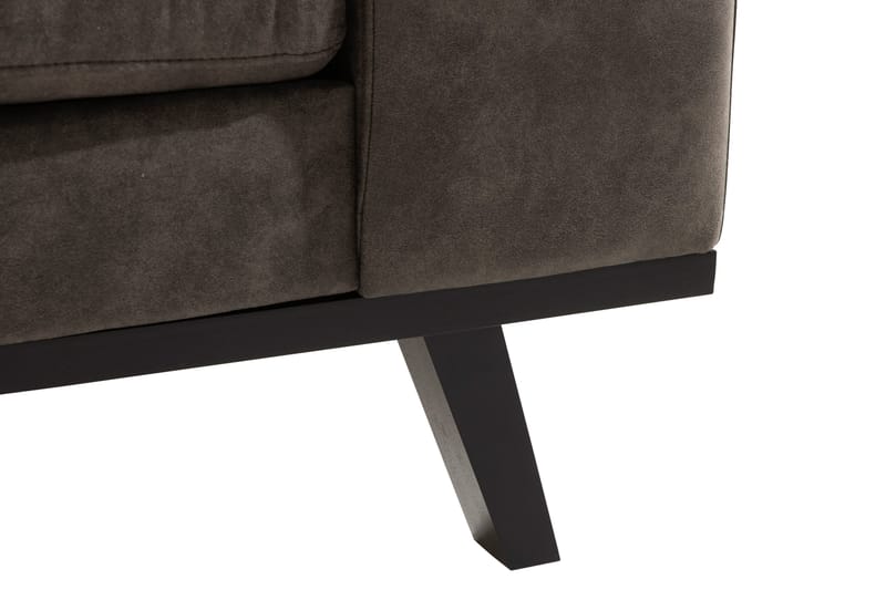 Copenhagen 4-sits Soffa i Konstläder - Mörkgrå - Möbler - Soffa - Skinnsoffor