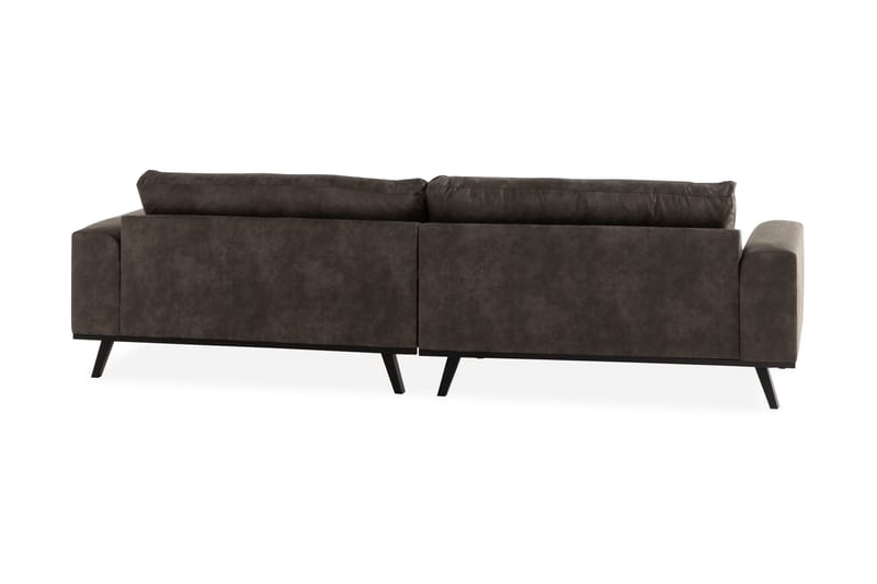 Copenhagen 4-sits Soffa i Konstläder - Mörkgrå - Möbler - Soffa - Skinnsoffor