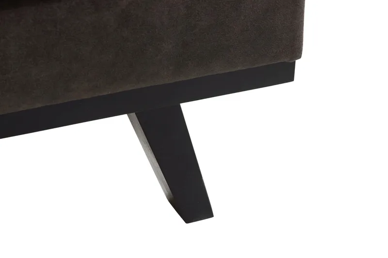 Copenhagen 5-sits Högervänd U-formad Soffa med Divan och Schäslong i Konstläder - Mörkgrå - Möbler - Soffa - Skinnsoffor