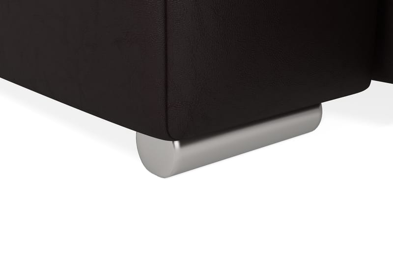 Dynir Stor Hörnbäddsoffa Divan med Förvaring Vänster 350 cm Bred - Beige / Brun - Möbler - Soffa - Skinnsoffor