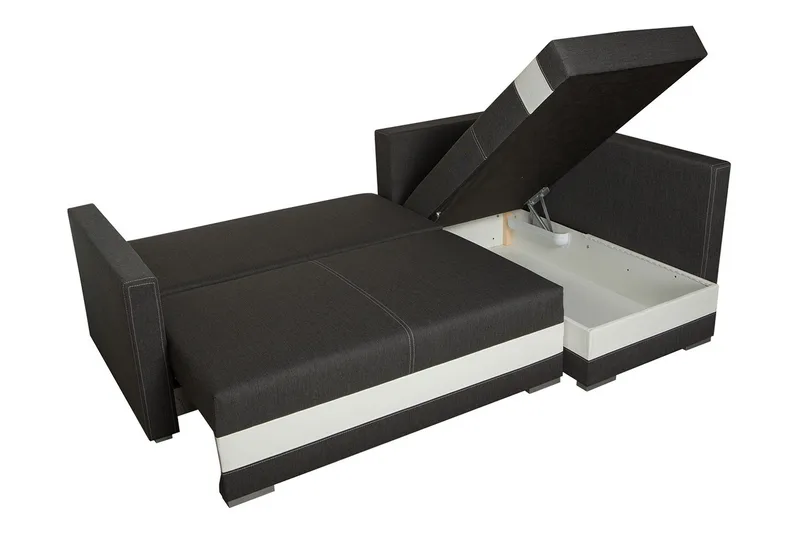 Ericka 4-sits Bäddsoffa - Brun - Möbler - Soffa - Skinnsoffor