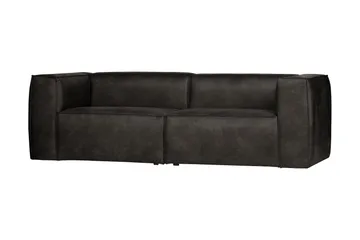 Harlow 3,5-sits Soffa - Svart - Möbler - Soffa - Skinnsoffor