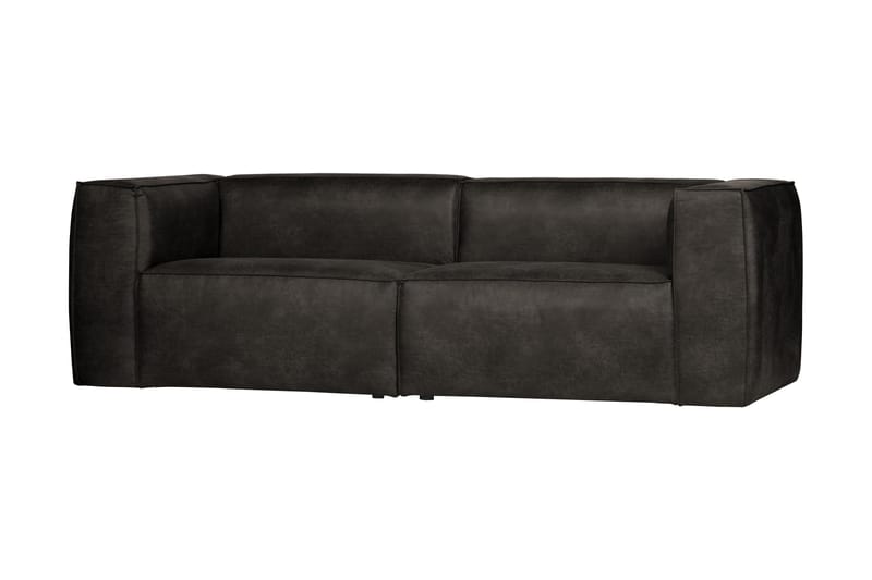 Harlow 3,5-sits Soffa - Svart - Möbler - Soffa - Skinnsoffor