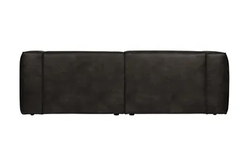 Harlow 3,5-sits Soffa - Svart - Möbler - Soffa - Skinnsoffor