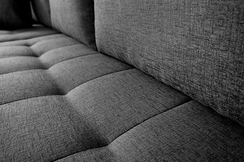 Irja Divanbäddsoffa 3-sits Vändbar - Svart - Möbler - Soffa - Skinnsoffor