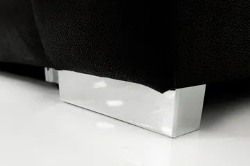 Irja Divanbäddsoffa 3-sits Vändbar - Svart - Möbler - Soffa - Skinnsoffor