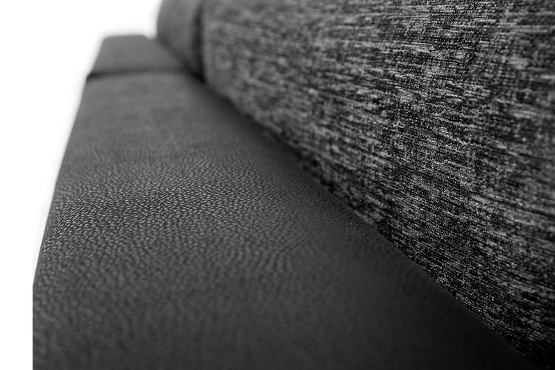 Irja Divanbäddsoffa 3-sits Vändbar - Svart - Möbler - Soffa - Skinnsoffor