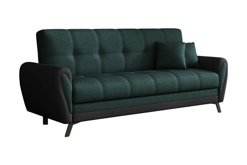 Laterse 3-sits Bäddsoffa, Grön