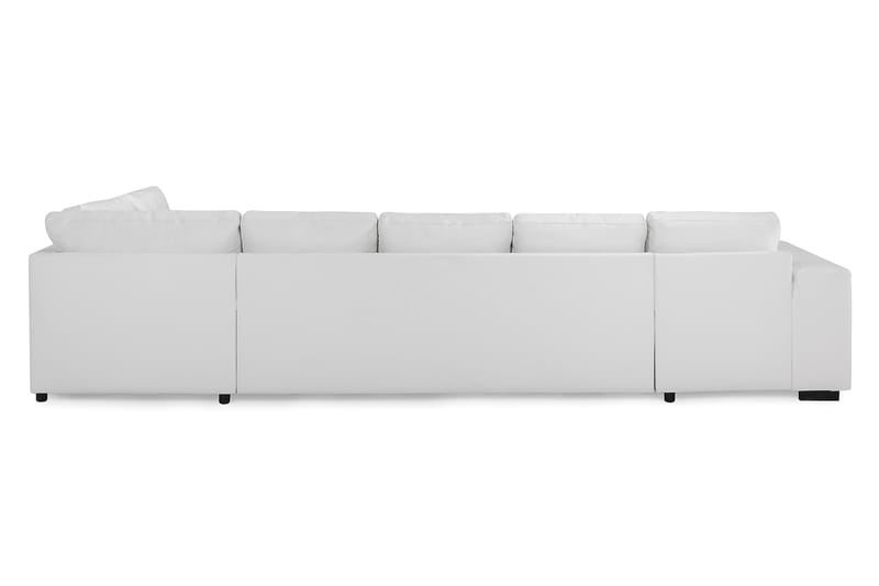 Link 5-sits Högervänd U-formad XX-Large Soffa med Divan och Schäslong i Tyg - Vit - Möbler - Soffa - Skinnsoffor