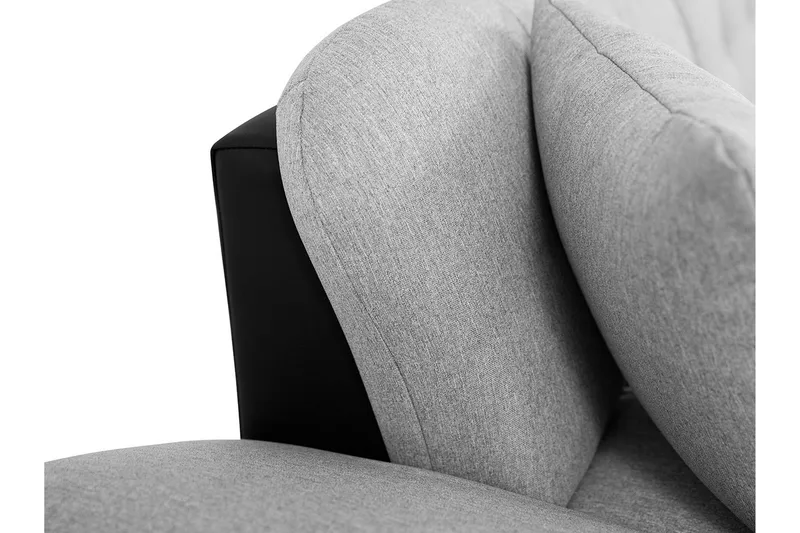 Malwi Divanbäddsoffa 278x162x76 cm - Grå/Vit - Möbler - Soffa - Skinnsoffor