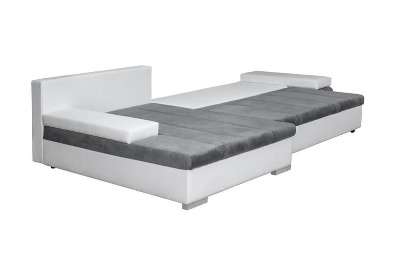 Naoma Divanbäddsoffa 310x175x83 cm - Grå - Möbler - Soffa - Skinnsoffor