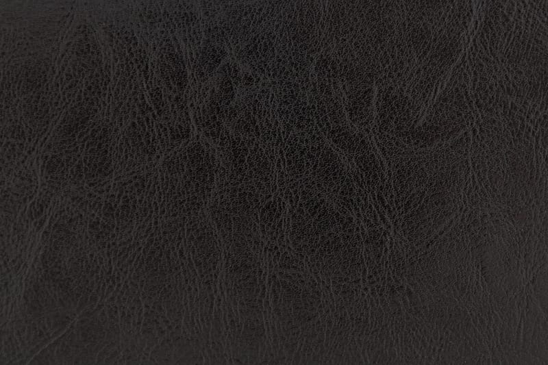 Ocean 5-sits Vänstervänd U-formad Large Soffa med Divan och Schäslong i Konstläder/Tyg - Grå / Svart - Möbler - Soffa - U-soffa