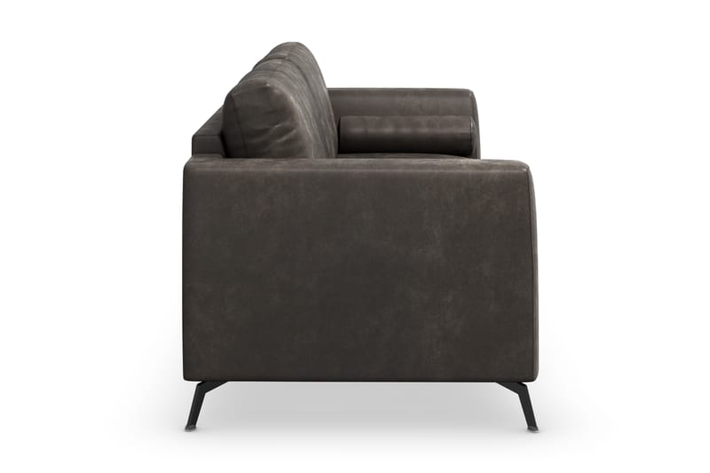 Ocean Lyx 3-sits Soffa - Svart/Läder - Möbler - Soffa - Skinnsoffor