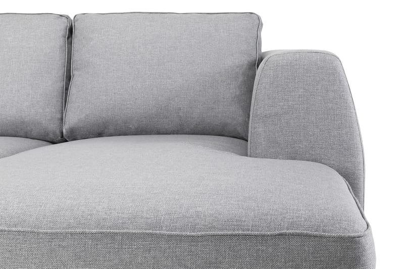 Optus U-soffa Large med Divan Höger - Ljusgrå - U-soffa
