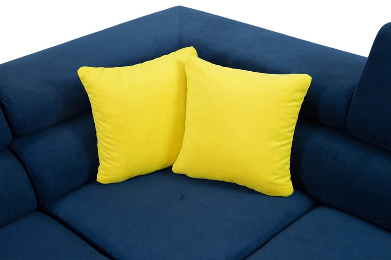 Reginia 4-sits Bäddsoffa Vänster - Grå/Vit - Möbler - Soffa - Skinnsoffor