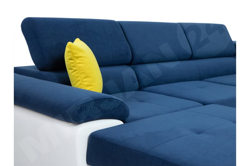 Reginia Bäddsoffa Vänster - Grå/Svart - Möbler - Soffa - Skinnsoffor