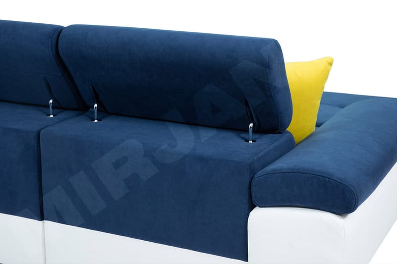 Reginia Bäddsoffa Vänster - Grå/Svart - Möbler - Soffa - Skinnsoffor