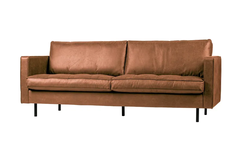 Teton 2,5-sits Soffa - Brun - Möbler - Soffa - Skinnsoffor