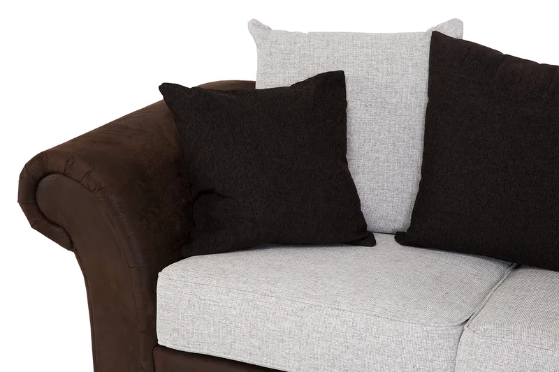 Toronto 2-sits Soffa - Brun/Beige - Möbler - Soffa - Skinnsoffor