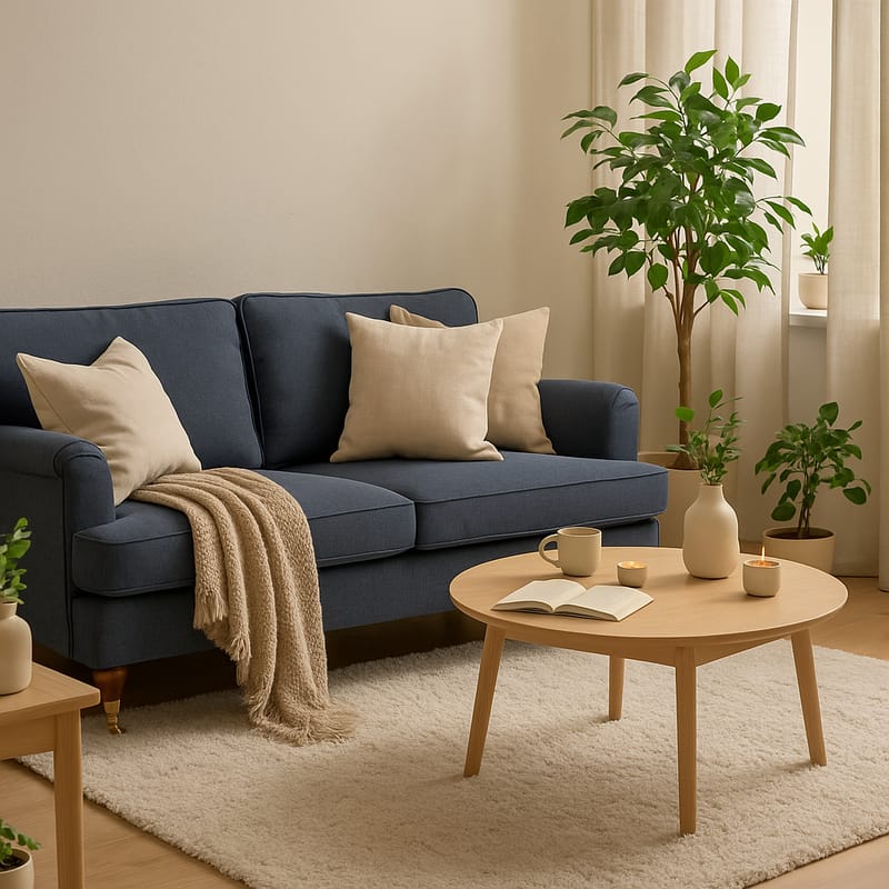 Soffa 2-sits mörkblå - Howard - Mörkblå - Möbler - Soffa - Howardsoffor