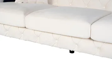 Soffa 3-sits - 237 cm - Beige - Möbler - Soffa - 2 sits soffa