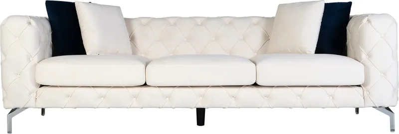 Soffa 3-sits - 237 cm, Beige