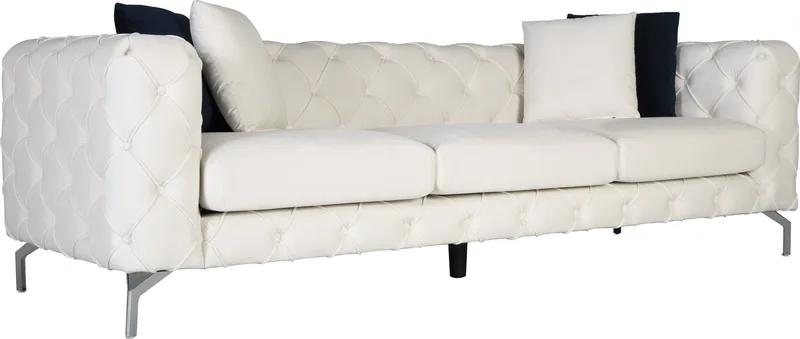 Soffa 3-sits - 237 cm - Beige - Möbler - Soffa - 2 sits soffa