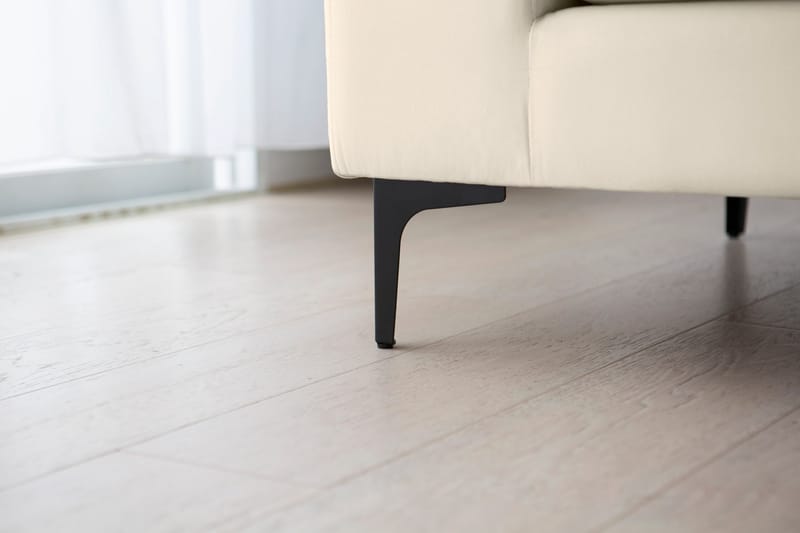 Soffa 3-sits beige - Aspen - Beige - Möbler - Soffa - Sammetssoffa