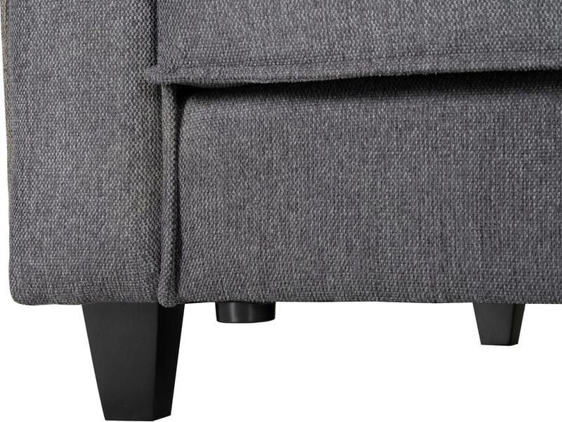 Soffa 4-sits 270 cm antracit tyg - Brandy - Antracit - Möbler - Soffa - Sammetssoffa