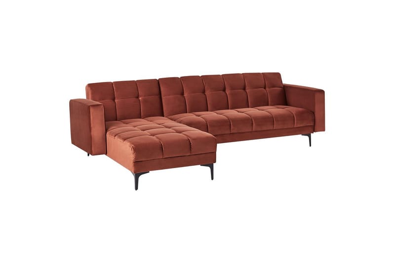 Soffa Alnes Röd/Svart - Röd/Svart - Möbler - Soffa - Soffgrupp