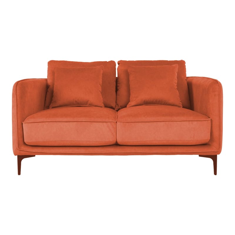Soffa Bianka 2-sits - orange - Möbler - Soffa - Sammetssoffa