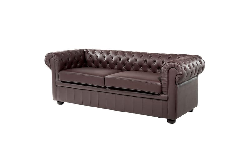 Soffa Chesterfield Brun - Brun - Möbler - Soffa - Soffgrupp