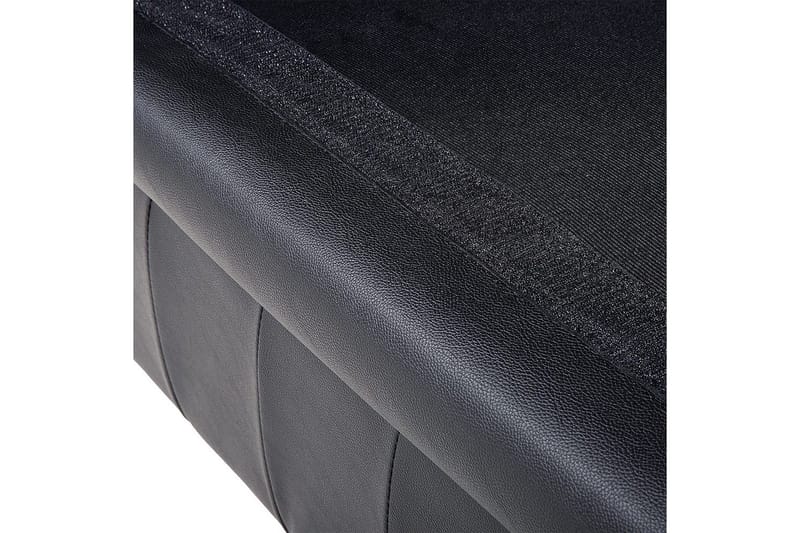 Soffa Chesterfield Svart, brun - Svart, brun - Möbler - Soffa - Soffgrupp